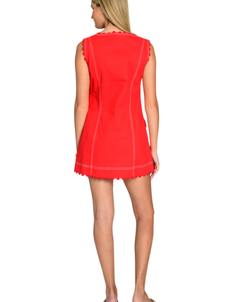 Rory Dress - Poppy Red
