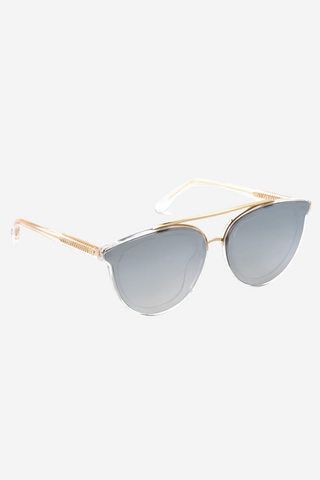 Clio Nylon Crystal 14K Mirrored