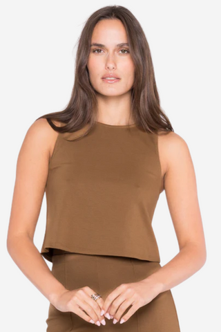 Ponte Knit Tank Top