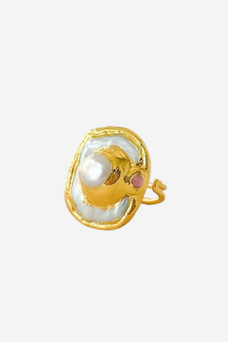 Orca Pearl Ring