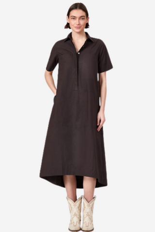 City Dress - Ganache