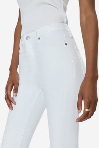 Lennon High Rise Boot Jean - Vivid White