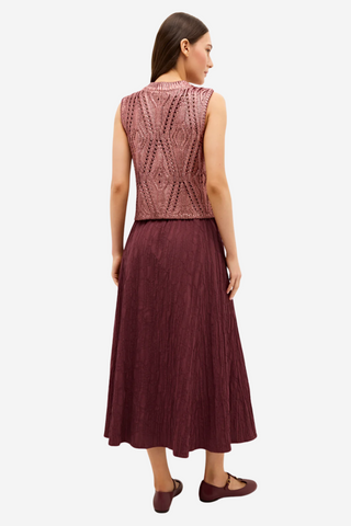Sasha Skirt - Merlot