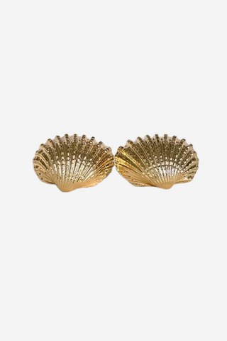 Gold Shell Studs
