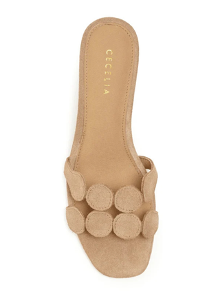Bunny Heel Sand Suede