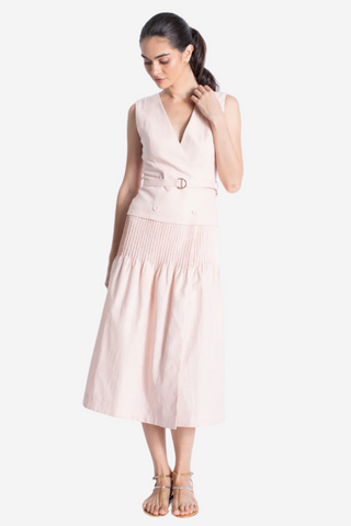 Raven Linen Dress