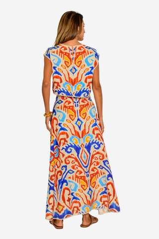 Anita Skirt - Ikat Multi