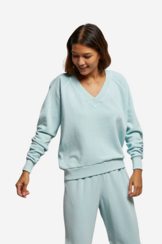 Sinead Relaxed V-Neck Sweatshirt
