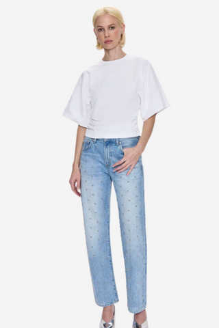Veronica Kimono Sleeve Fitted Tee