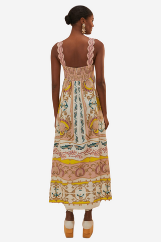 Maritime Magic Sleeveless Maxi - Farm Rio