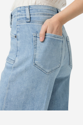 Anessa Wide Leg Jean - Shooting Star