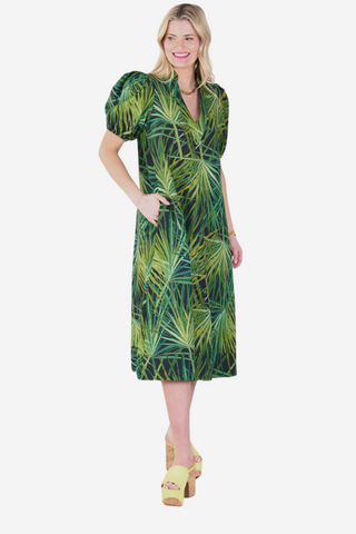 Hampton Dress - Bellamy Palm