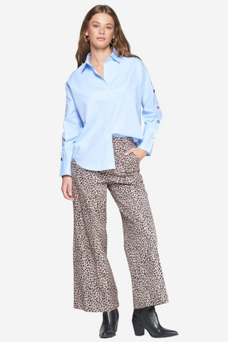 Muriel Leopard Trouser