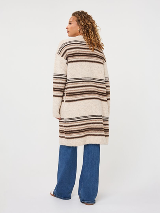 Cardigan w/ Stripes