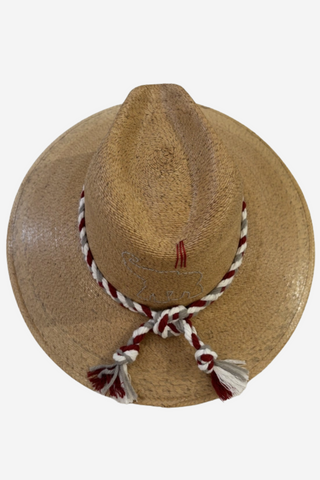 Natural Palm Hat - Alabama Elephant