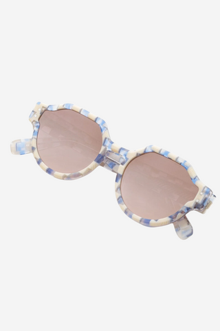 Astor Gingham over Crystal Mirrored