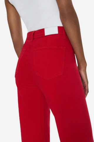 Penny High Rise Wide Jean - Ruby