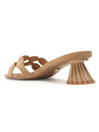 Bunny Heel Sand Suede