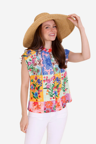 Birkin Top - Floral Sketch