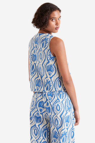 Aquaria Printed Sleeveless Top