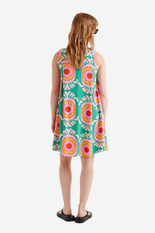 Curitiba Printed Short Dress