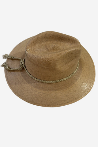 Natural Palm Hat - Cabo Solid Braid