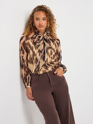 Blouse Scarf Soft Embrace