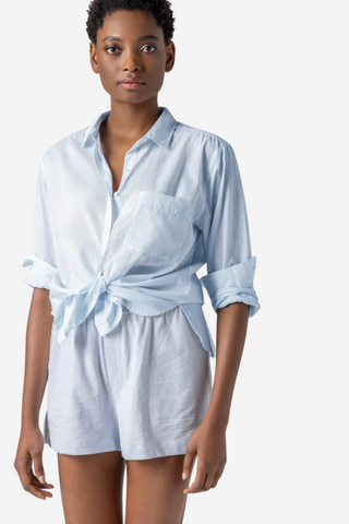 Relaxed Long Sleeve Button Down