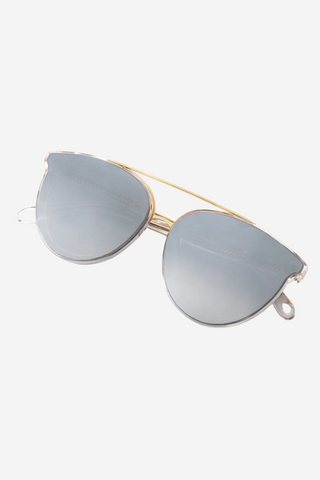 Clio Nylon Crystal 14K Mirrored