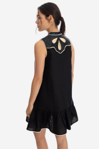 Far West Linen Dress