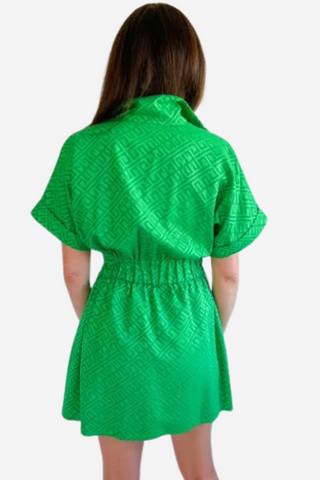 Pullover Dress - Fairway Green