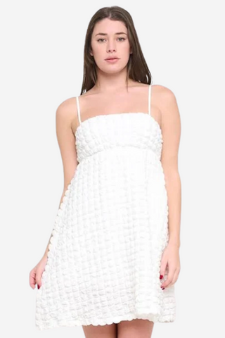 Cloud Puff Short Dress