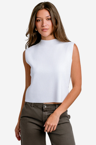 Betty Solid Top White