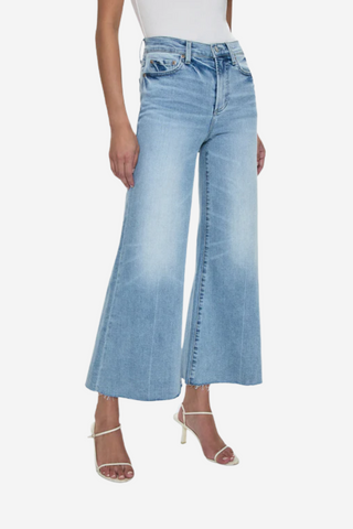 Izzy Mid Rise Wide Leg Crop - Strive