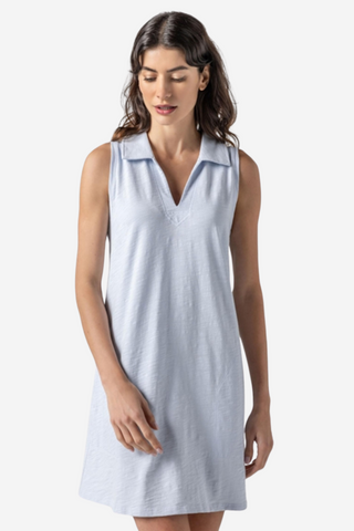 Sleeveless Collared Dress