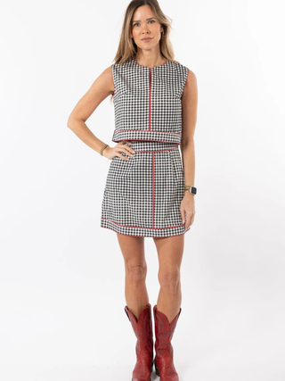 Emmy Set- Black Gingham