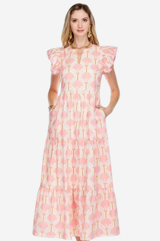Ruffles Tiered Maxi