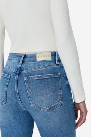 Charlie High Rise Straight Jean