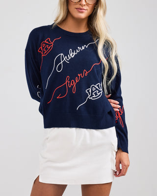 Auburn Tigers Love Letter Sweater