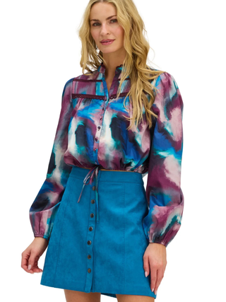 Navy Blouse