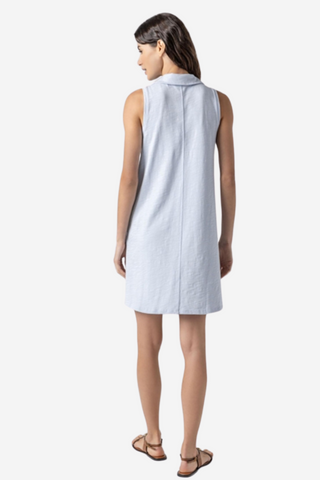 Sleeveless Collared Dress