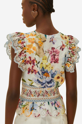 Greek Garden Blouse
