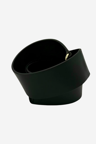 Black Genuine Leather Interchangeable