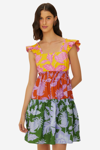 Tropical Swing Mini Dress