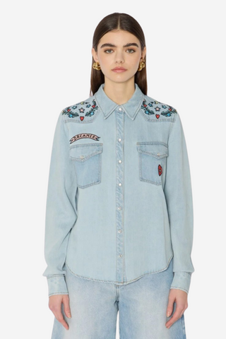 CabanaLucky Embroidered Top
