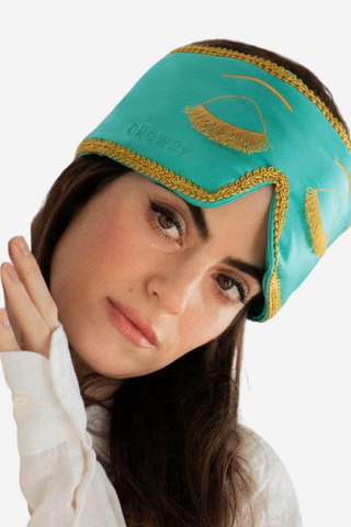 Breakfast at Drowsy Silk Sleep Eye Mask