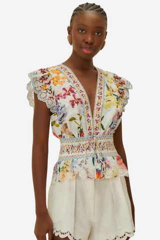 Greek Garden Blouse