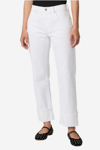 Morgan Ankle Straight Leg Cuffed Jean