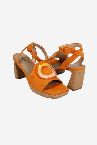 Marty Jeweled Platform Heel