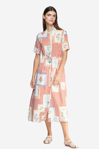 Aroa Patchwork Dress
